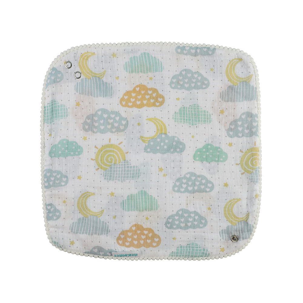 Abracadabra Muslin Bandana Bibs - Lost in Clouds