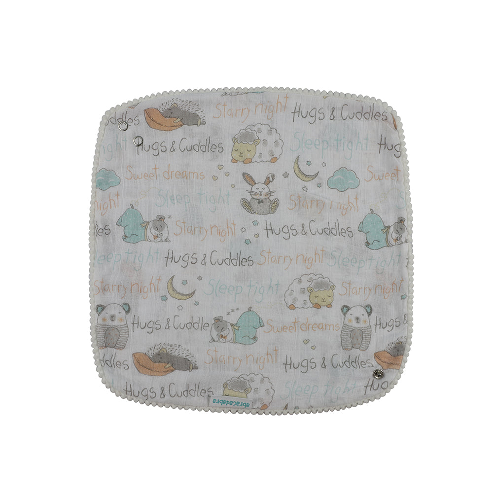 Abracadabra Muslin Bandana Bibs - Bunny Garden