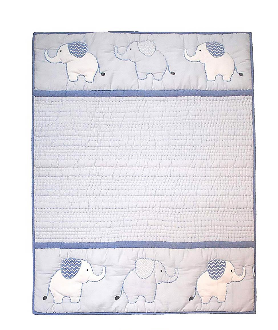 Abracadabra Baby Quilt - Blue Elle