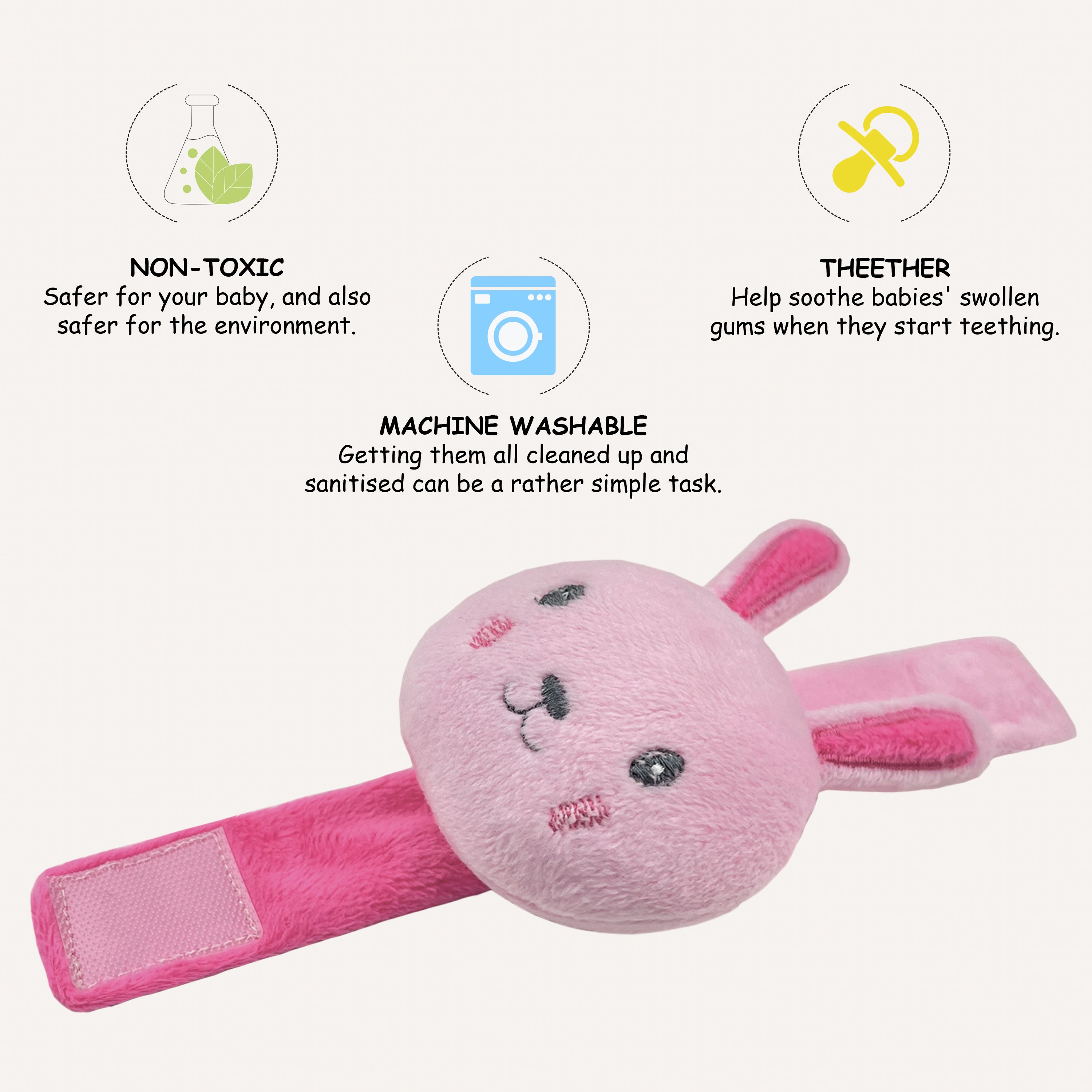 Abracadabra Wrist Rattle - Bunny