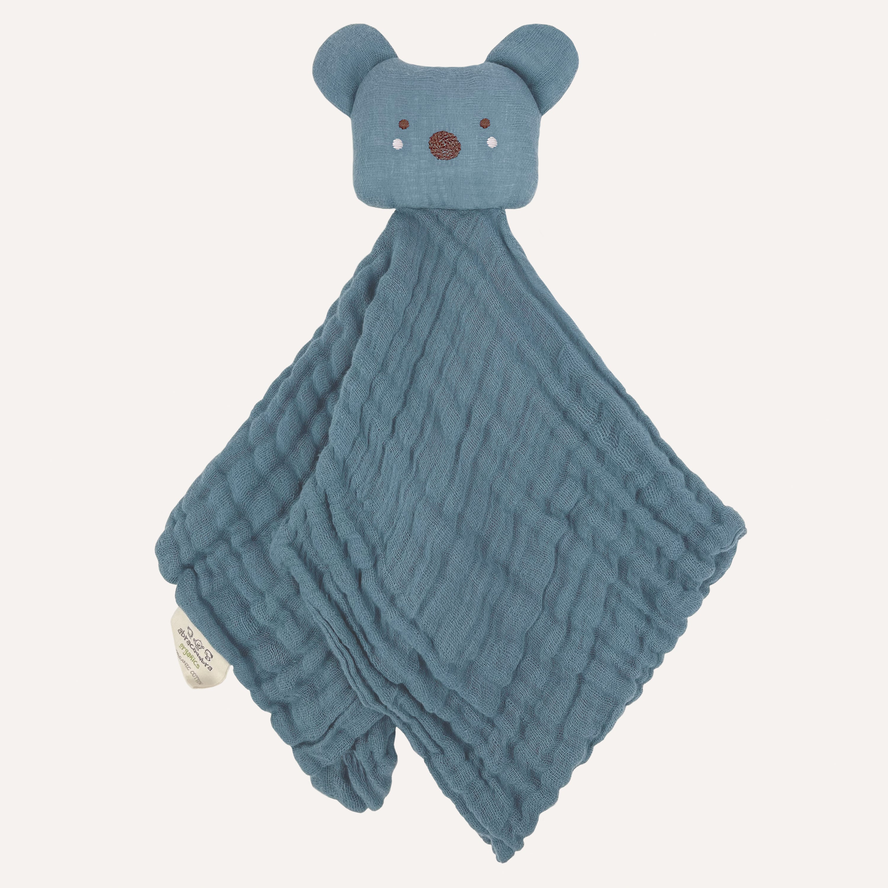 Abracadabra Organics Collectible Security Blanket With Cuddle Toy - Koala Bear