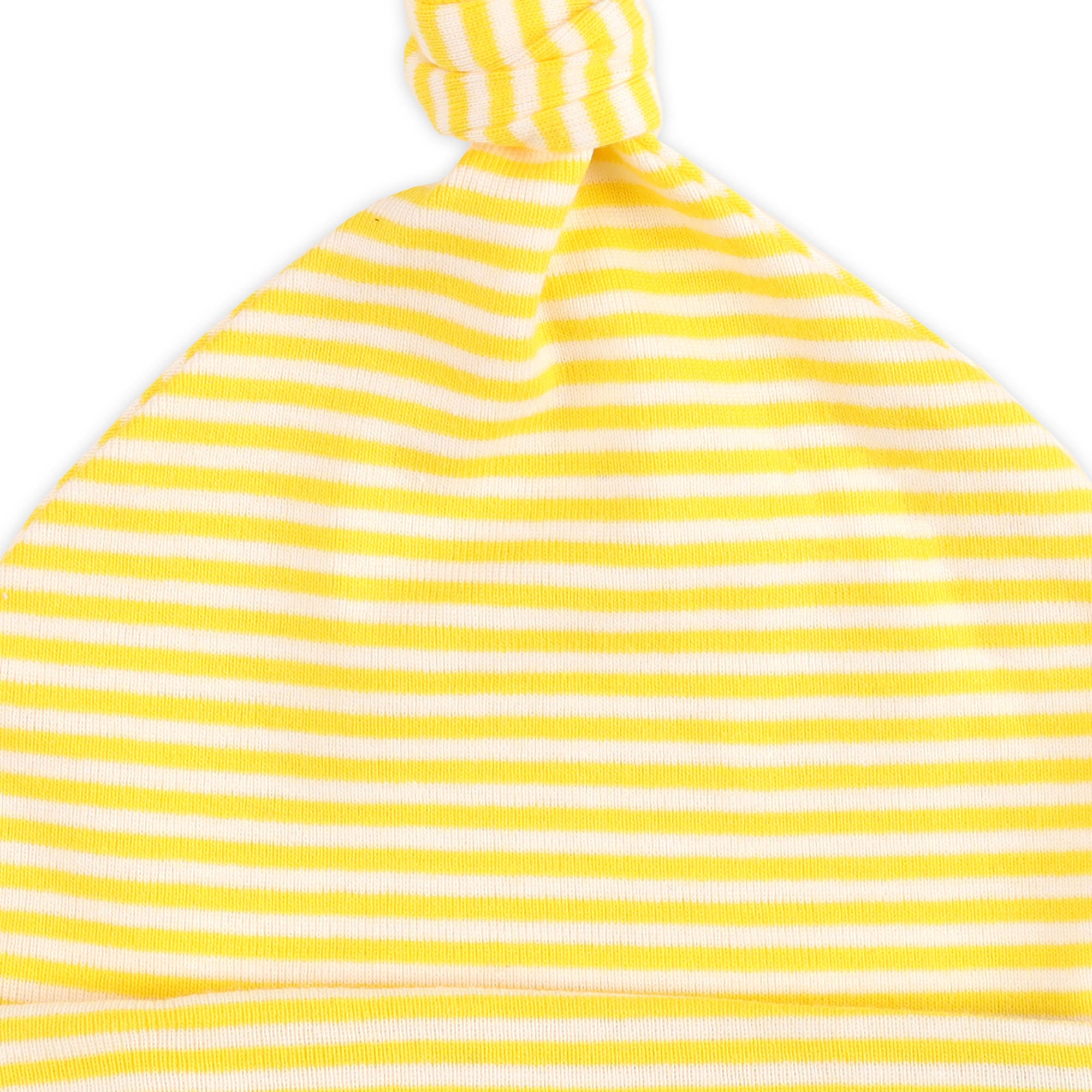 Kicks & Crawl- Hello Sunshine Knotted Caps - Pack of 3