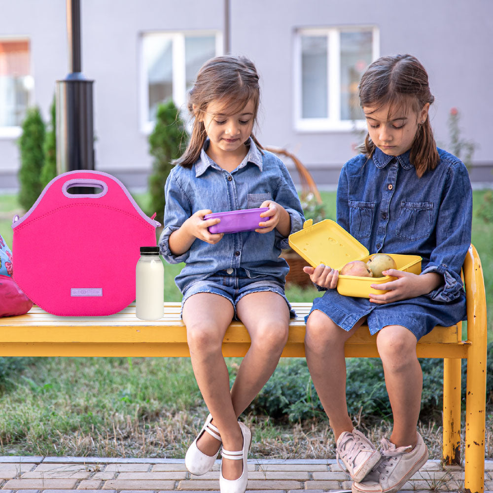 Neoprene Lunch Bags - Pinklicous