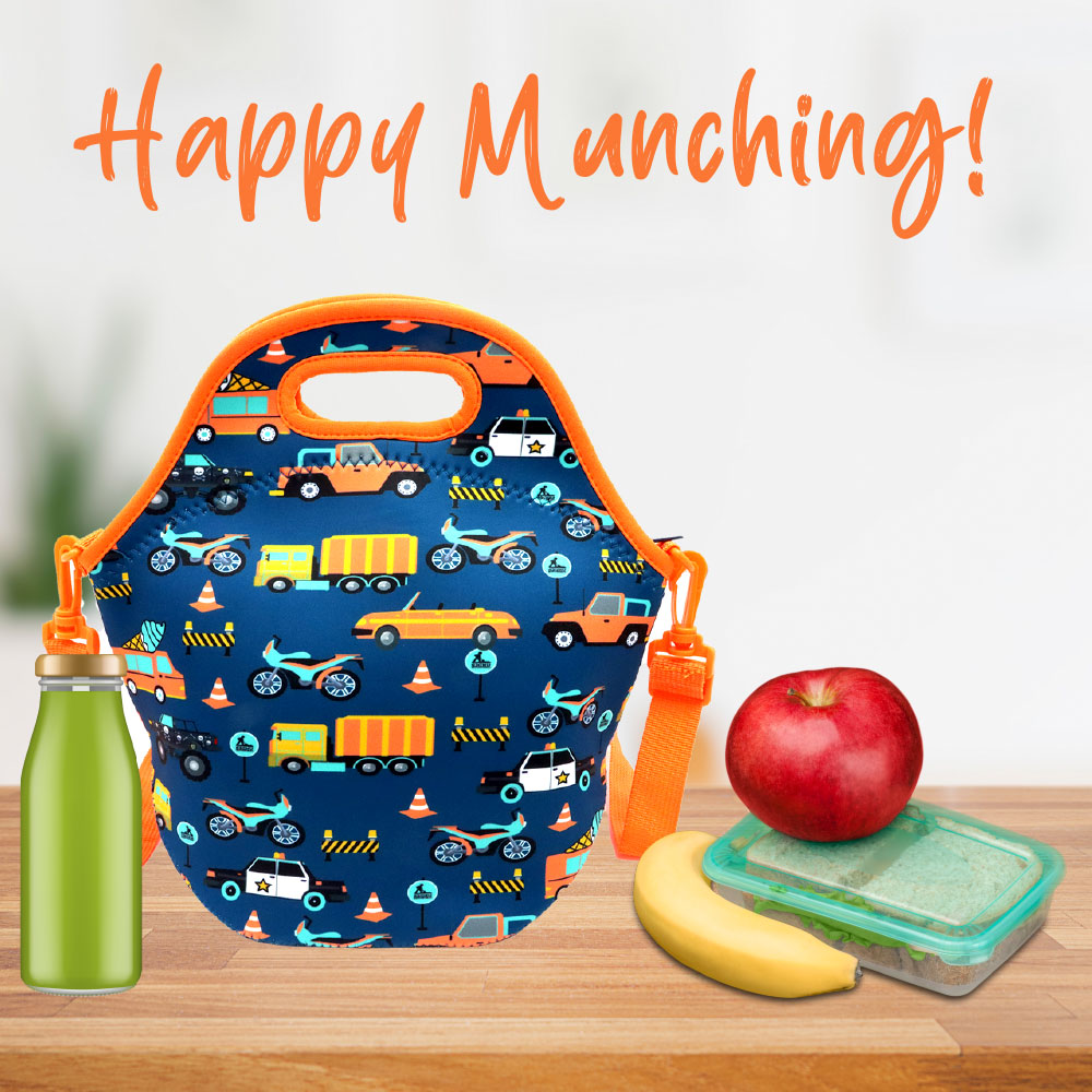 Neoprene Lunch Bags - Speedilicious