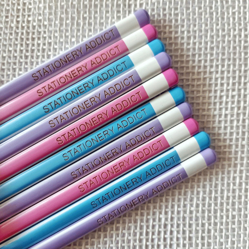 Personalised Pencils – Pastel