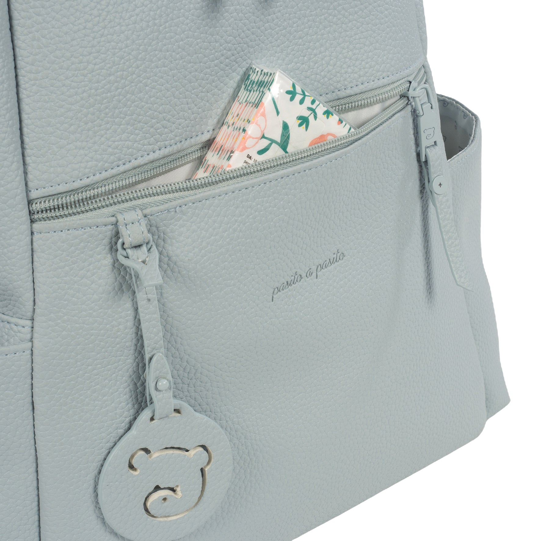 Pasito a Pasito Yummi Green Backpack Diaper Changing Bag