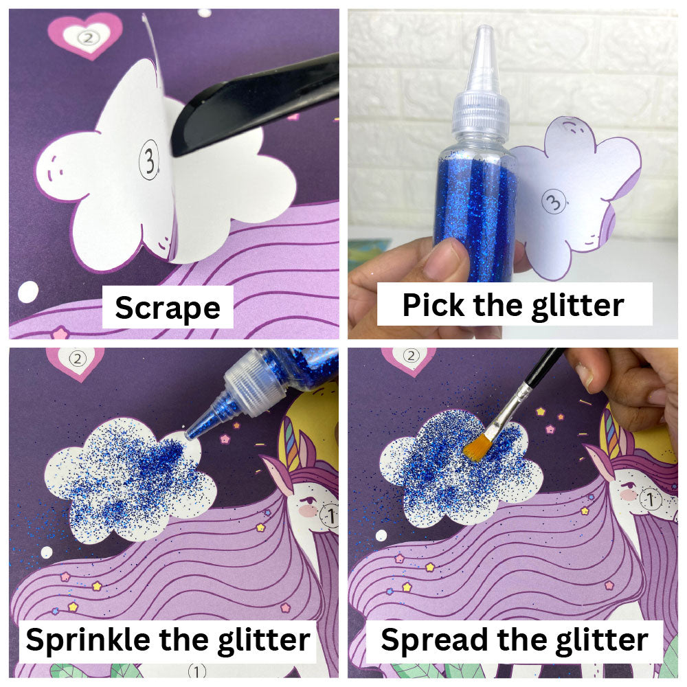 Magical Garden Fairies Sequin Art Set