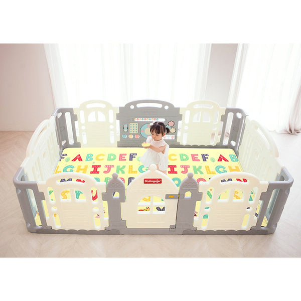 Baby clearance castle playpen