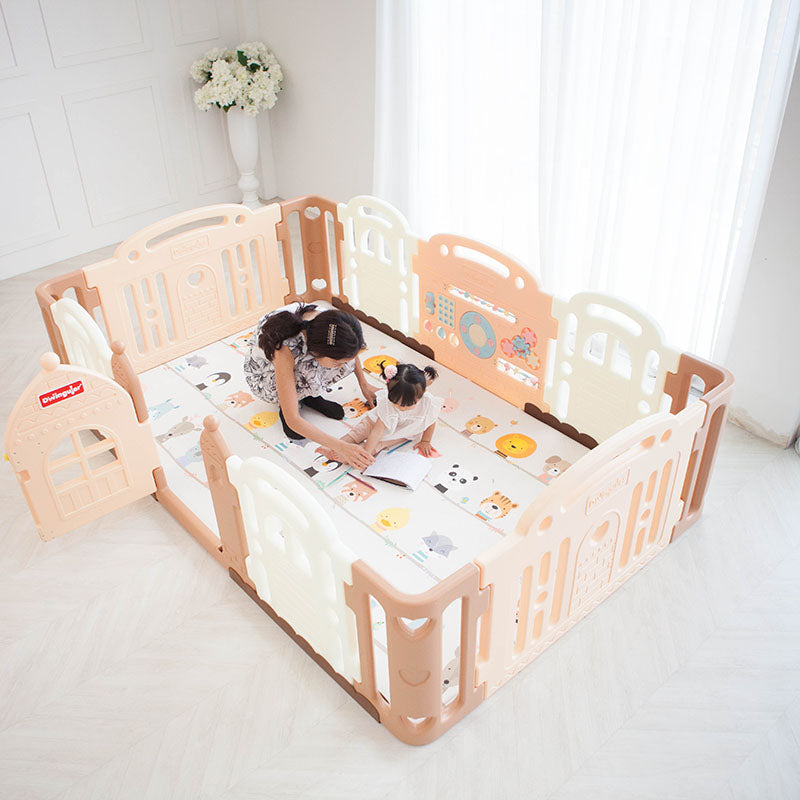 Brown & White Play Room Castle II