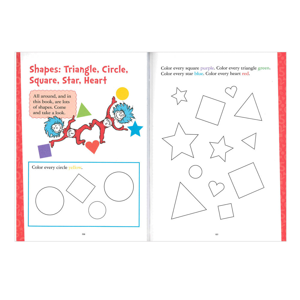 Dr. Seuss Workbook: Preschool