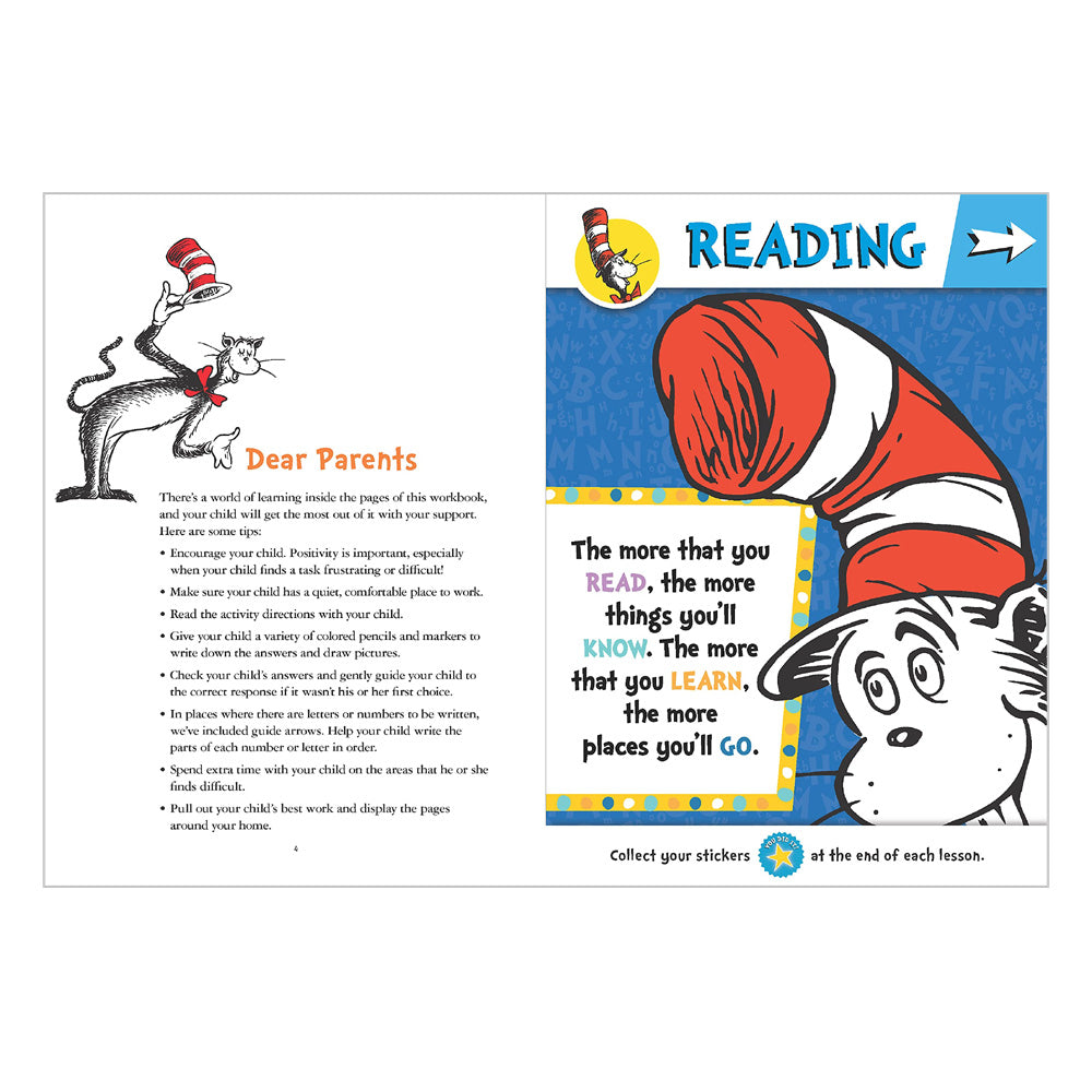 Dr Seuss Workbook Kindergarten