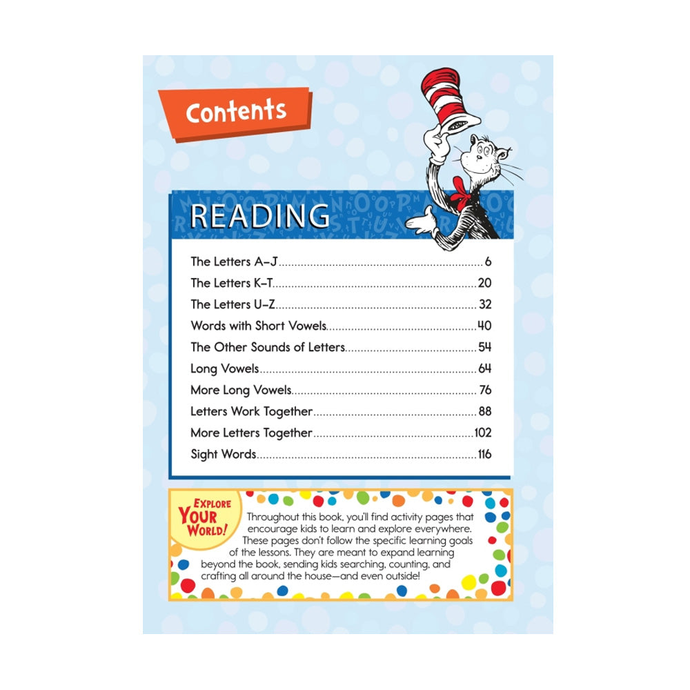 Dr Seuss Workbook Kindergarten
