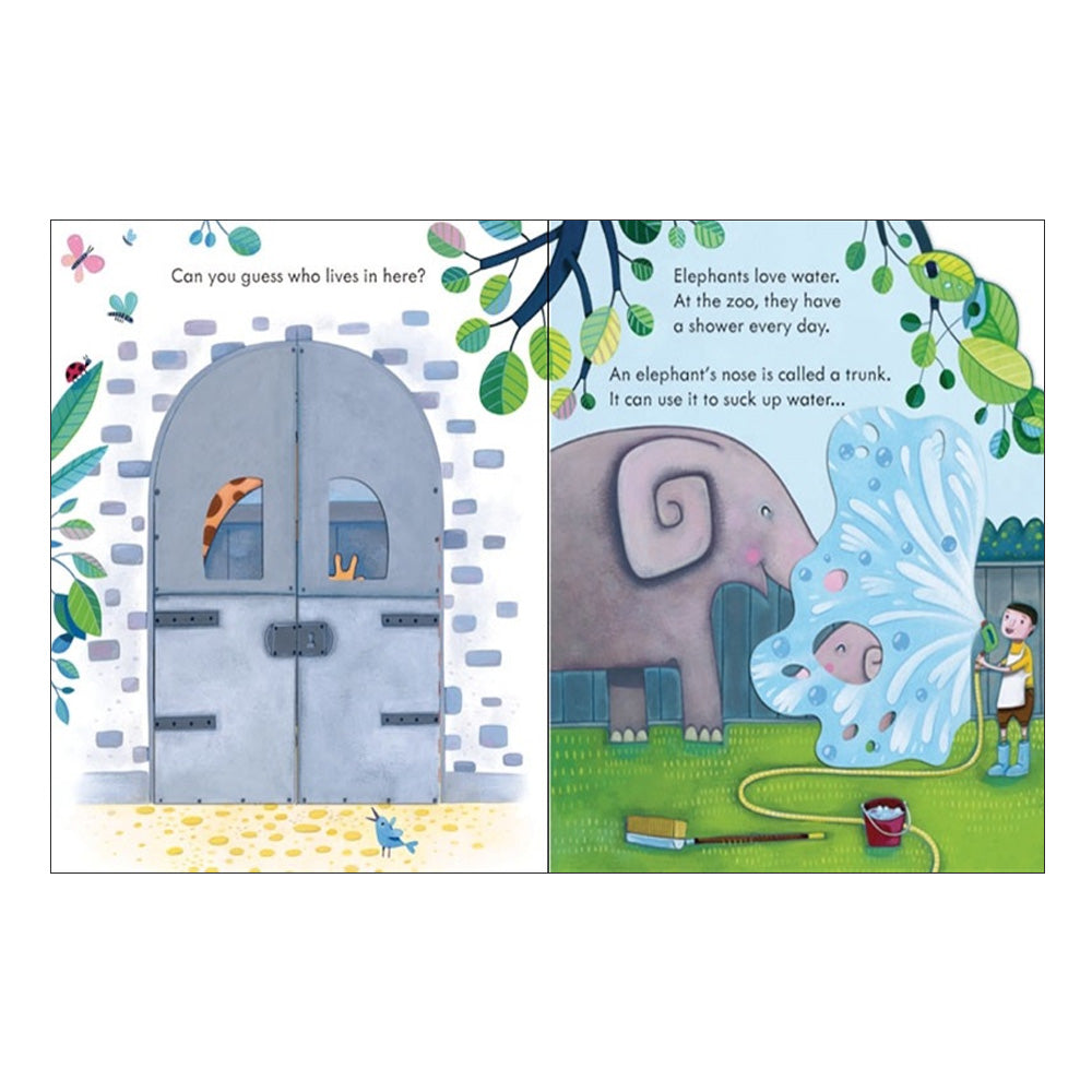 Usborne: Peep Inside The Zoo