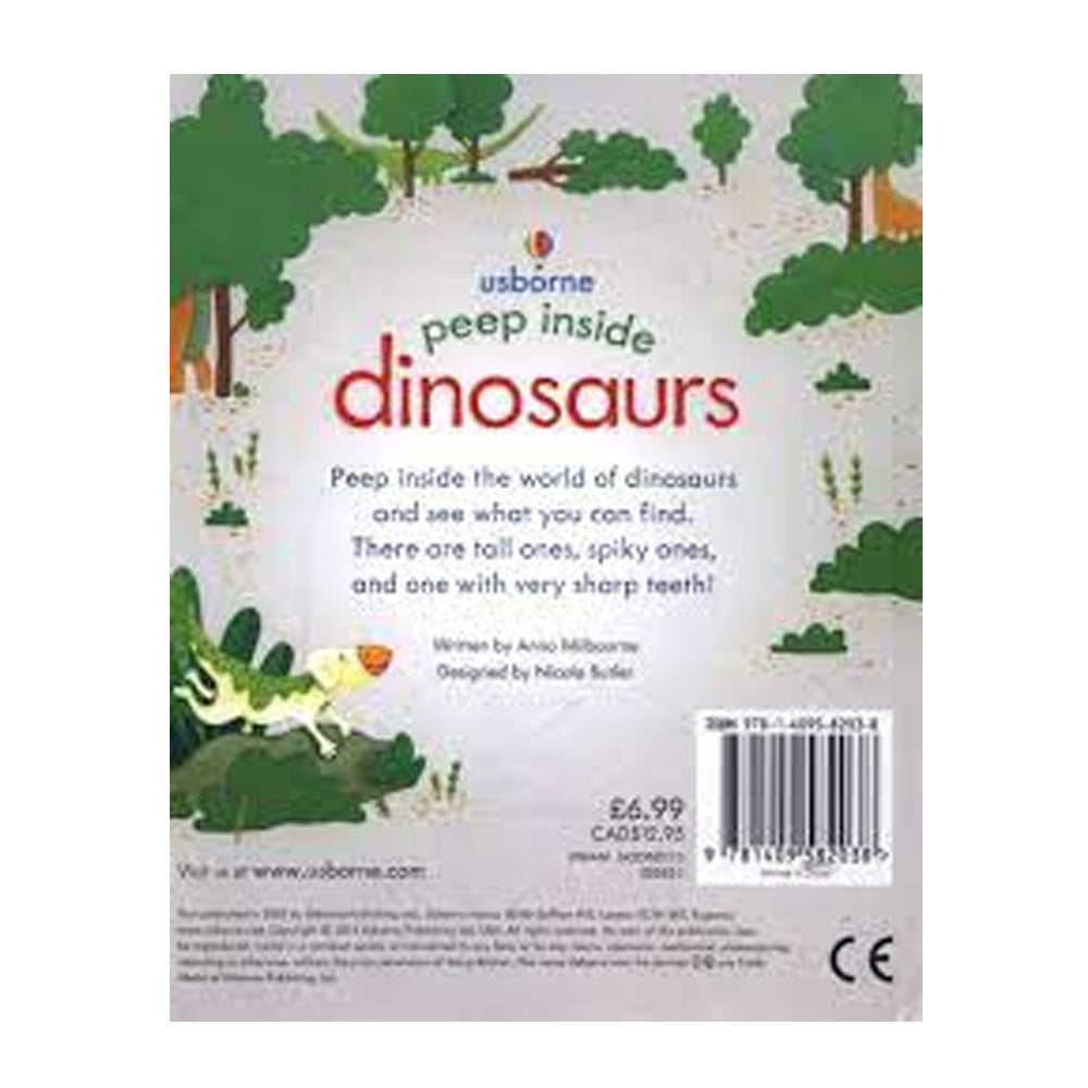 Usborne: Peep Inside Dinosaurs