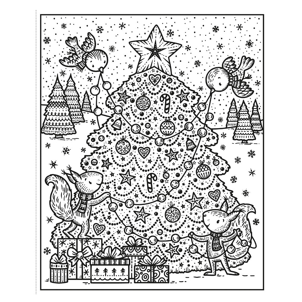 Usborne : Chanted Magic Painting Christmas Book