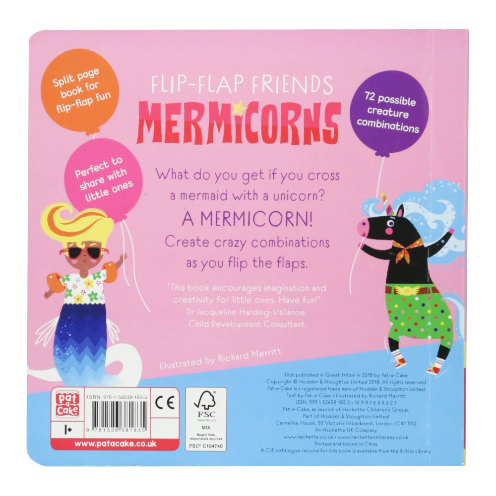 Flip-Flap Friends: Mermicorns