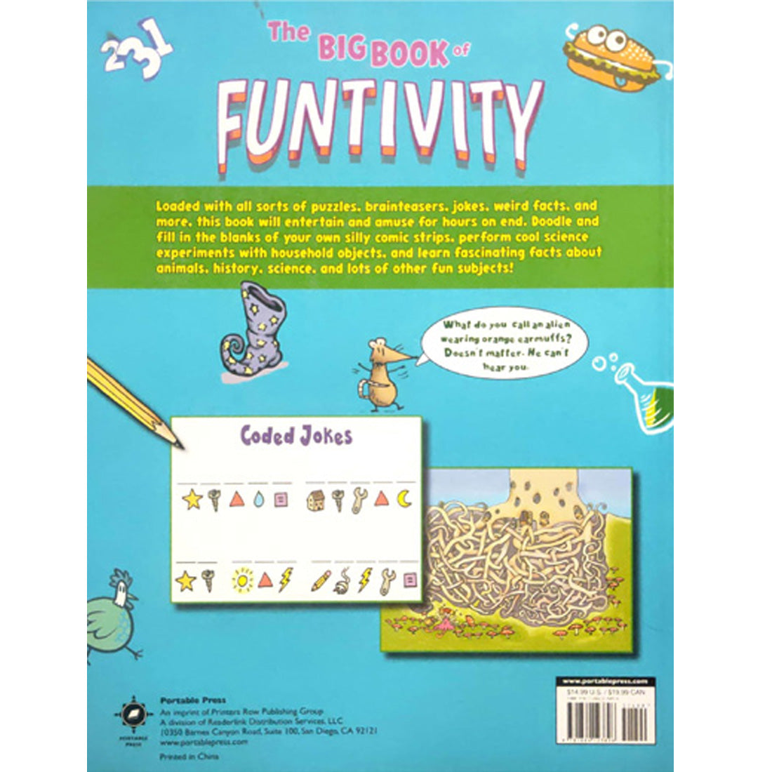 The Big Book Of Funtivity - Puzzles, Mazes and Jokes