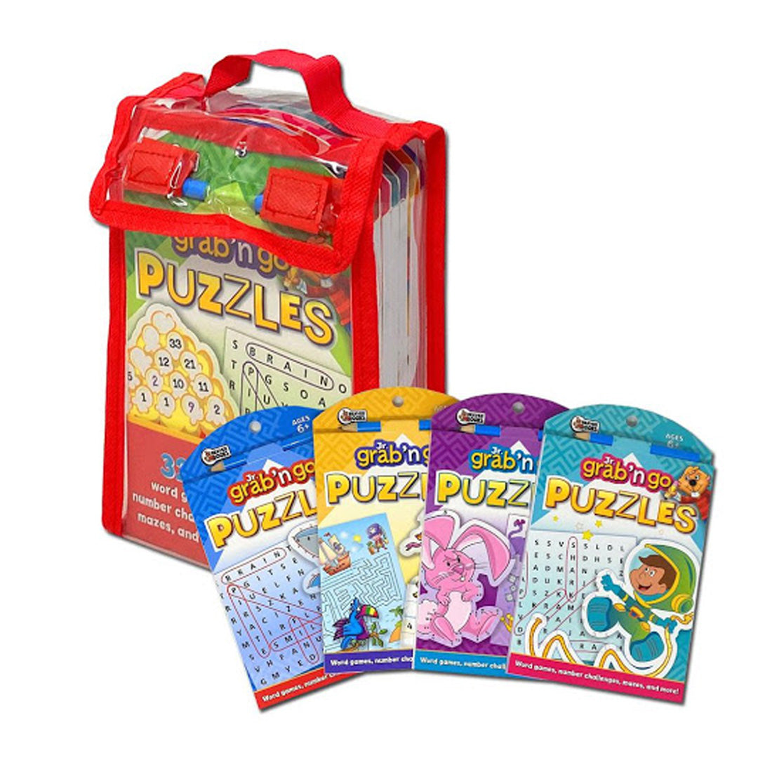 Junior Grab N Go Puzzles (8 Books set)