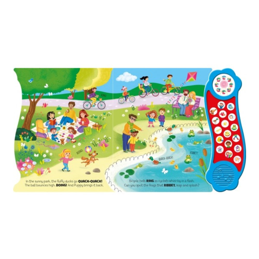 Noisy Town: Sound Book