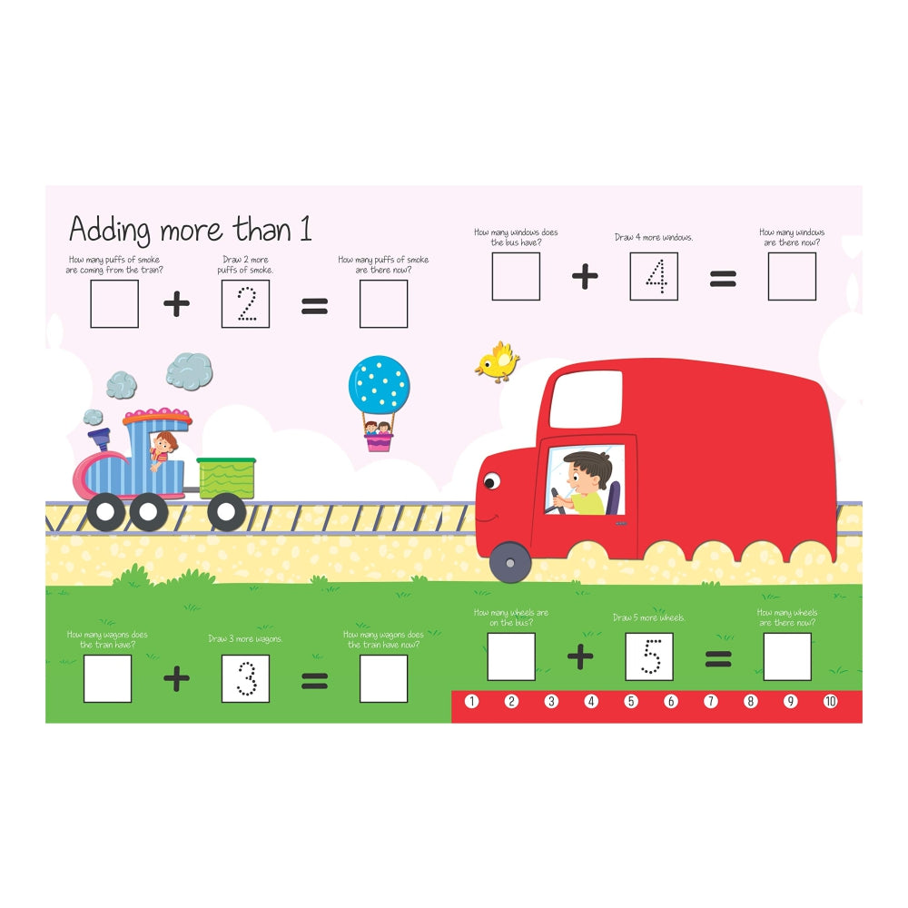 Wipe and Clean Workbook - First Sums