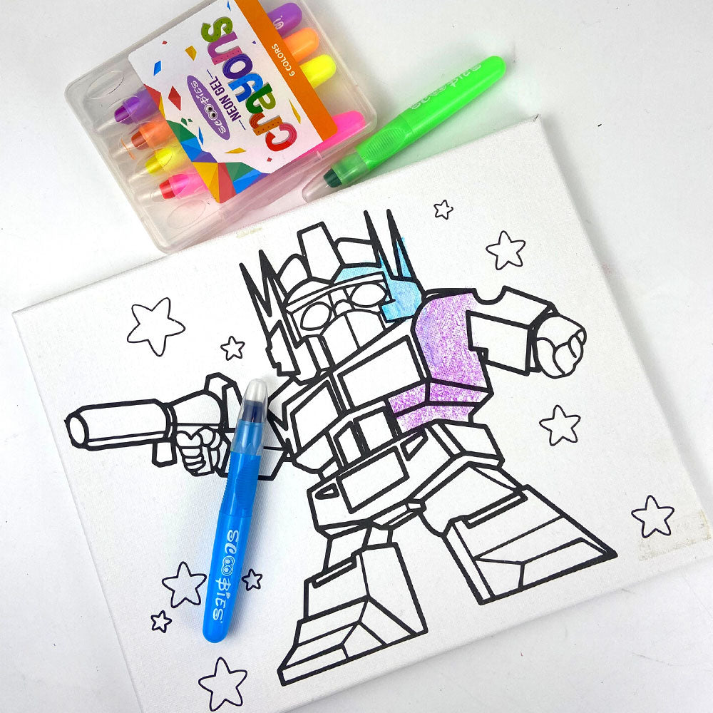 Neon Crayons