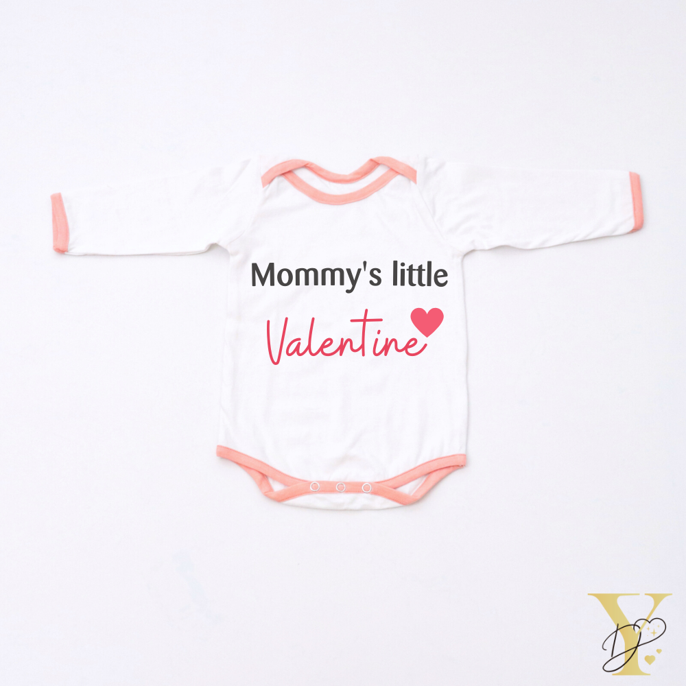 Mommy's Valentine Bodysuit Full/Half Sleeves