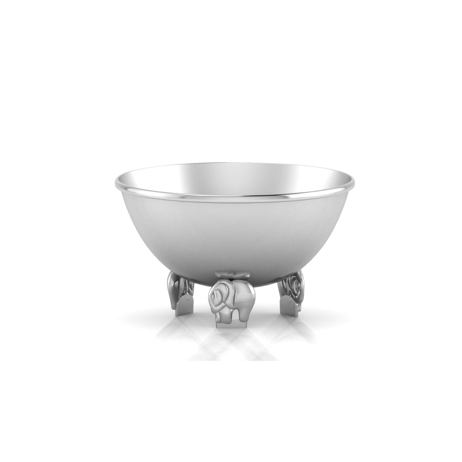 Sterling Silver Bowl - Elephant