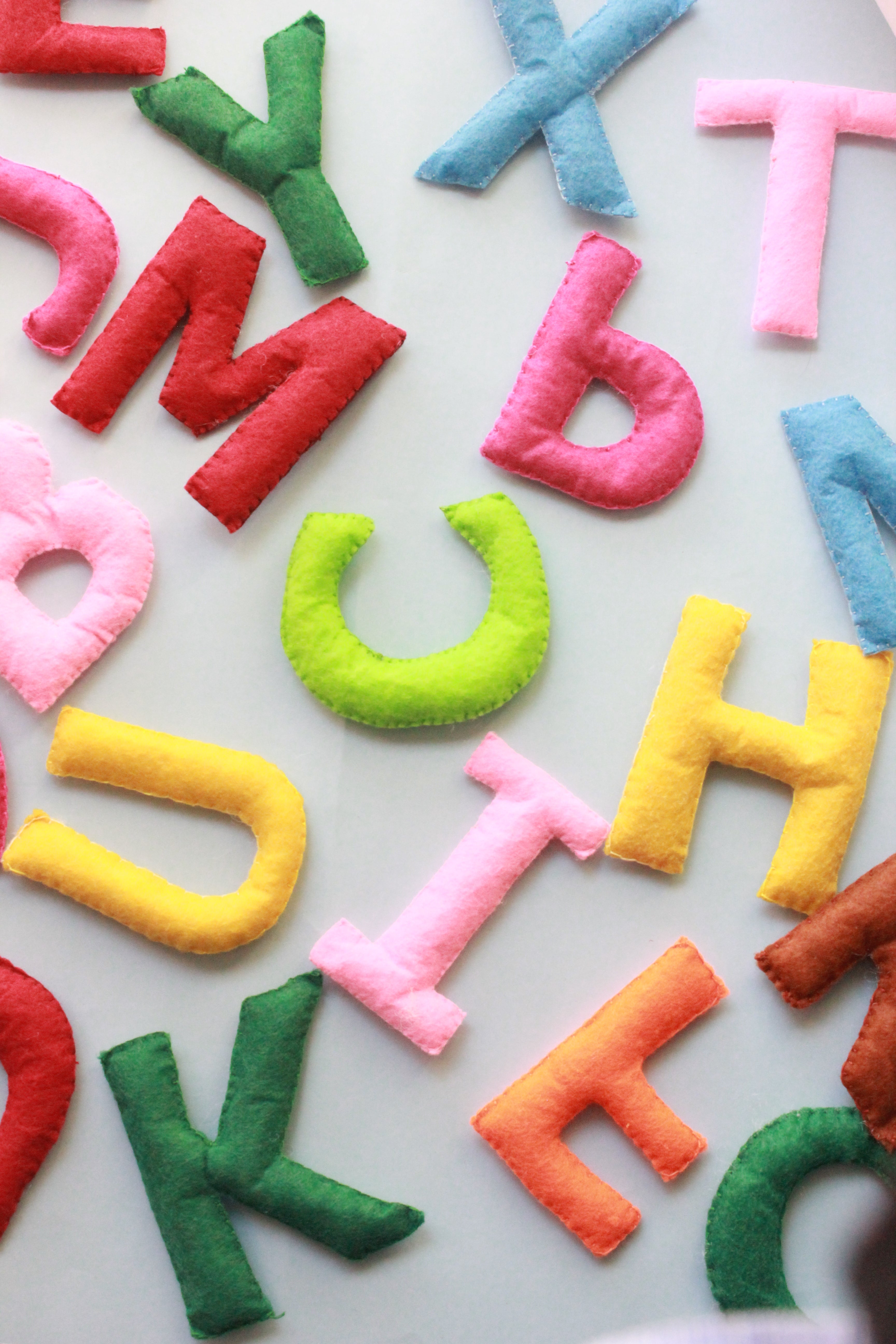 ABC- Felt Bunting