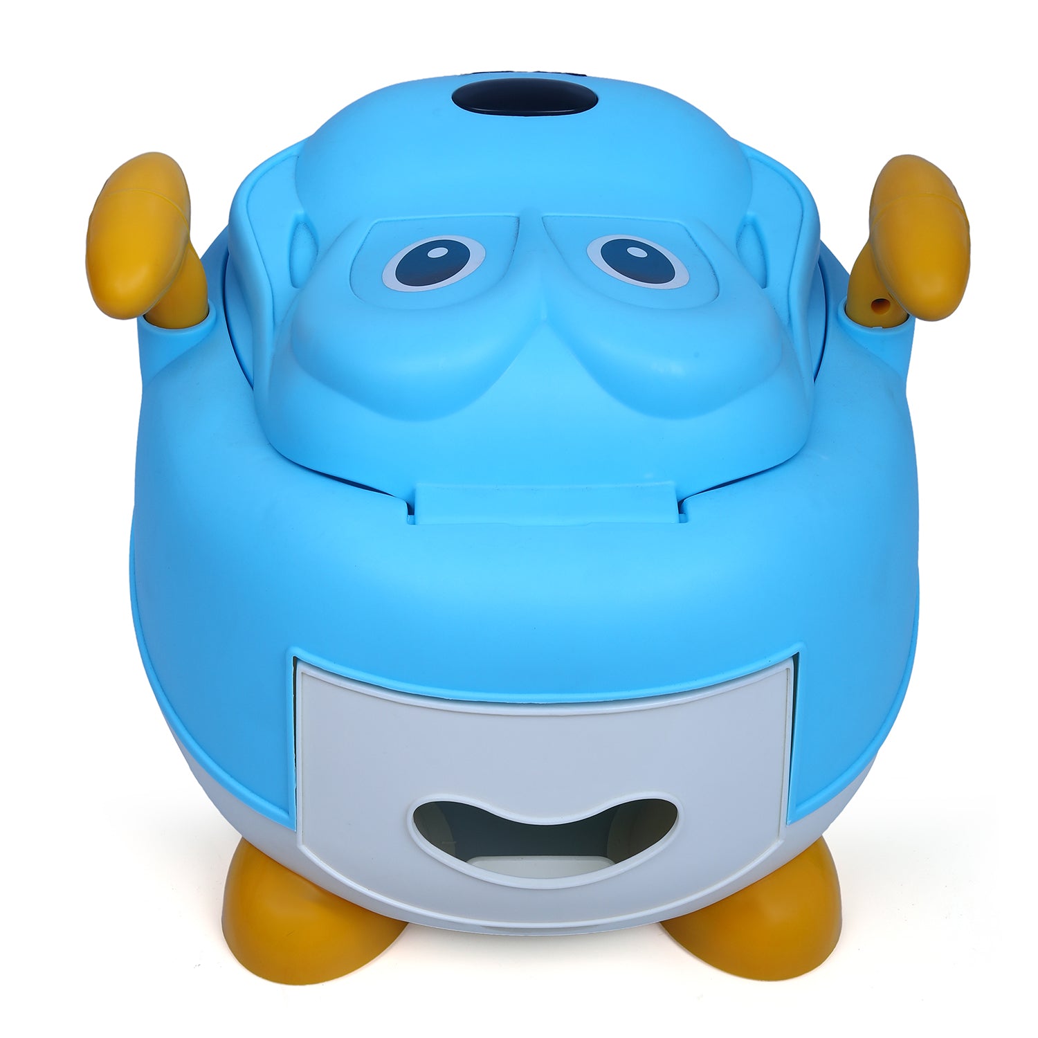Baby Moo Puppy Detachable Bowl - Handle For Support Toilet Training Potty Chair - Blue