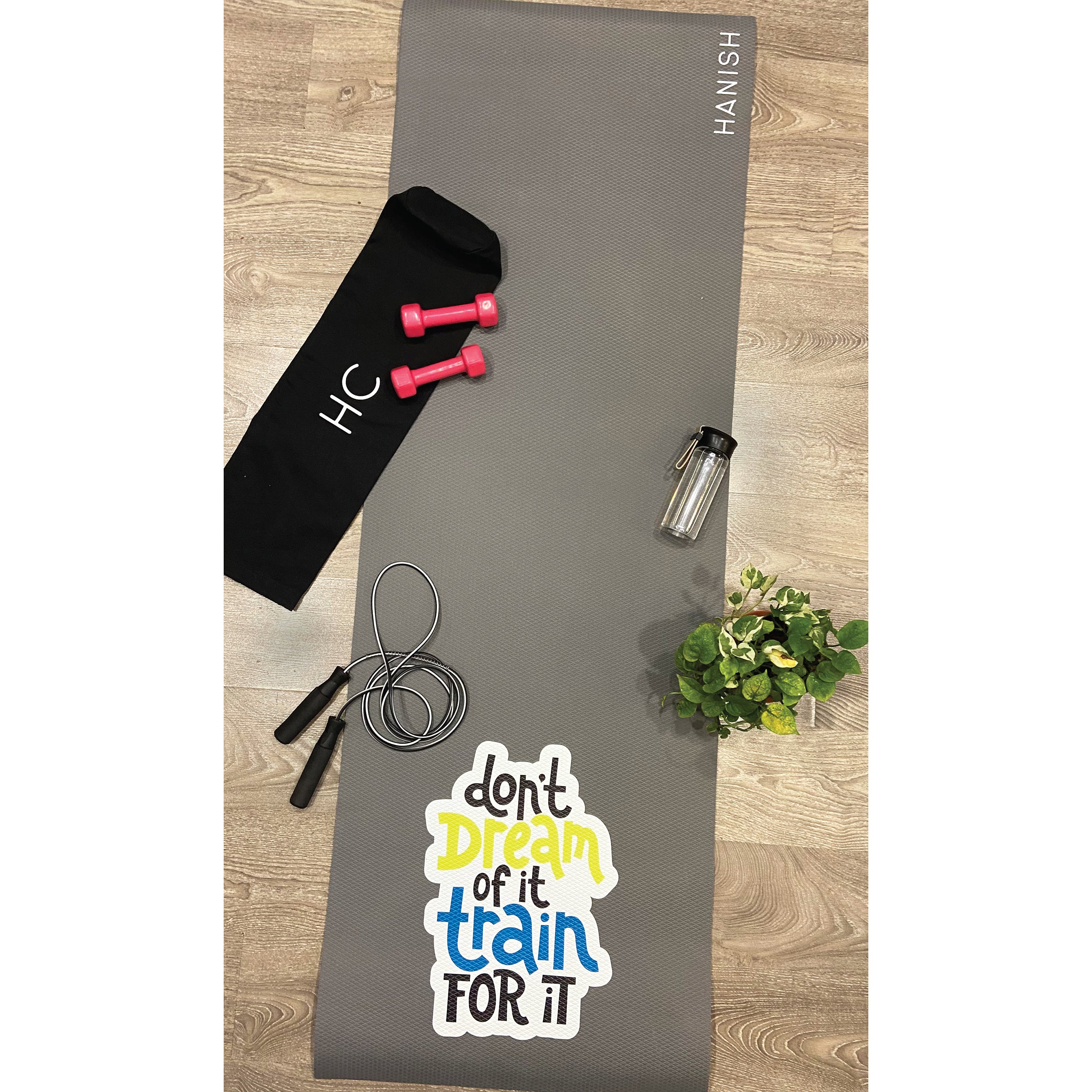 Own It Yoga Mat - Don't Dream For Train For It