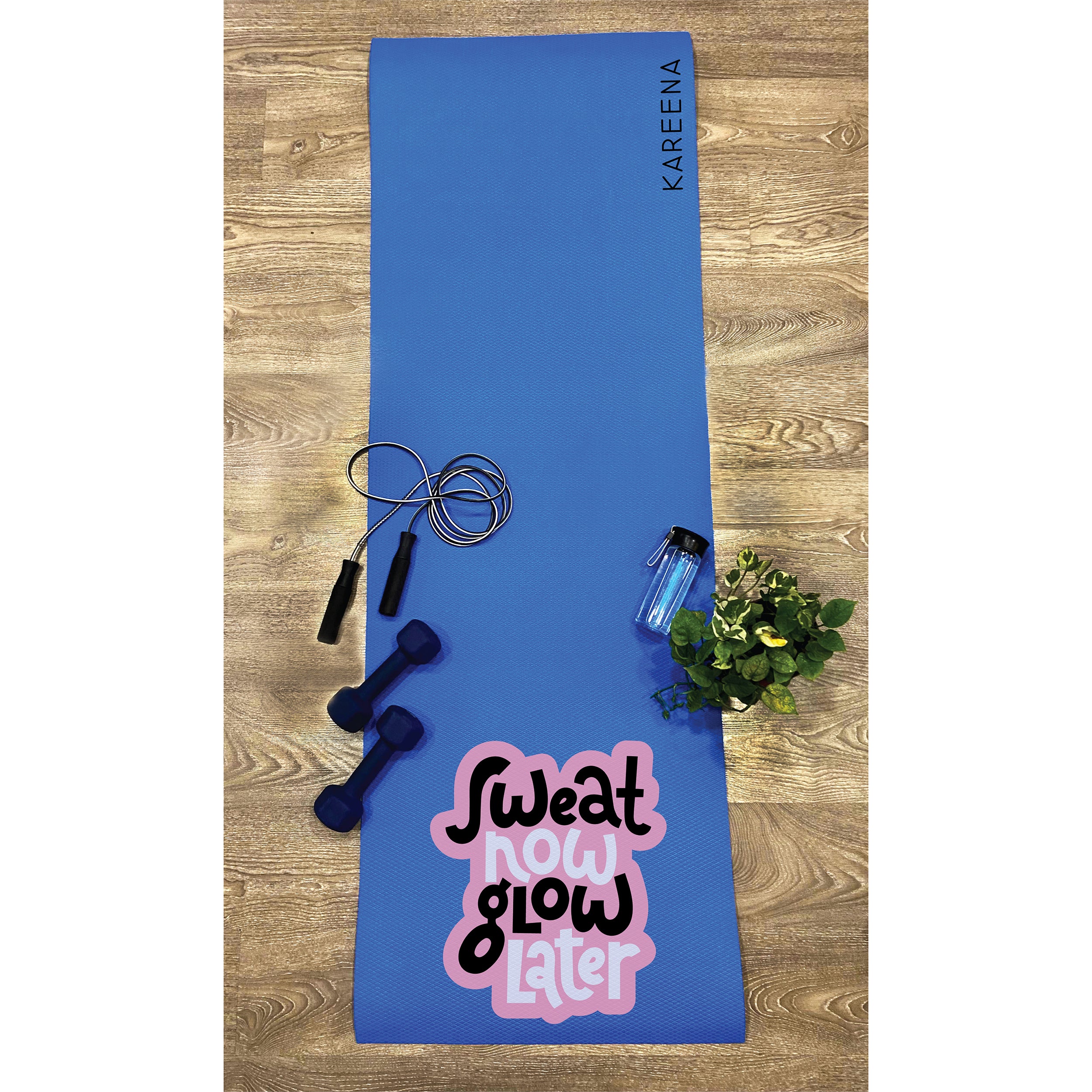 Own It Yoga Mat - Sweat Now Glow Later