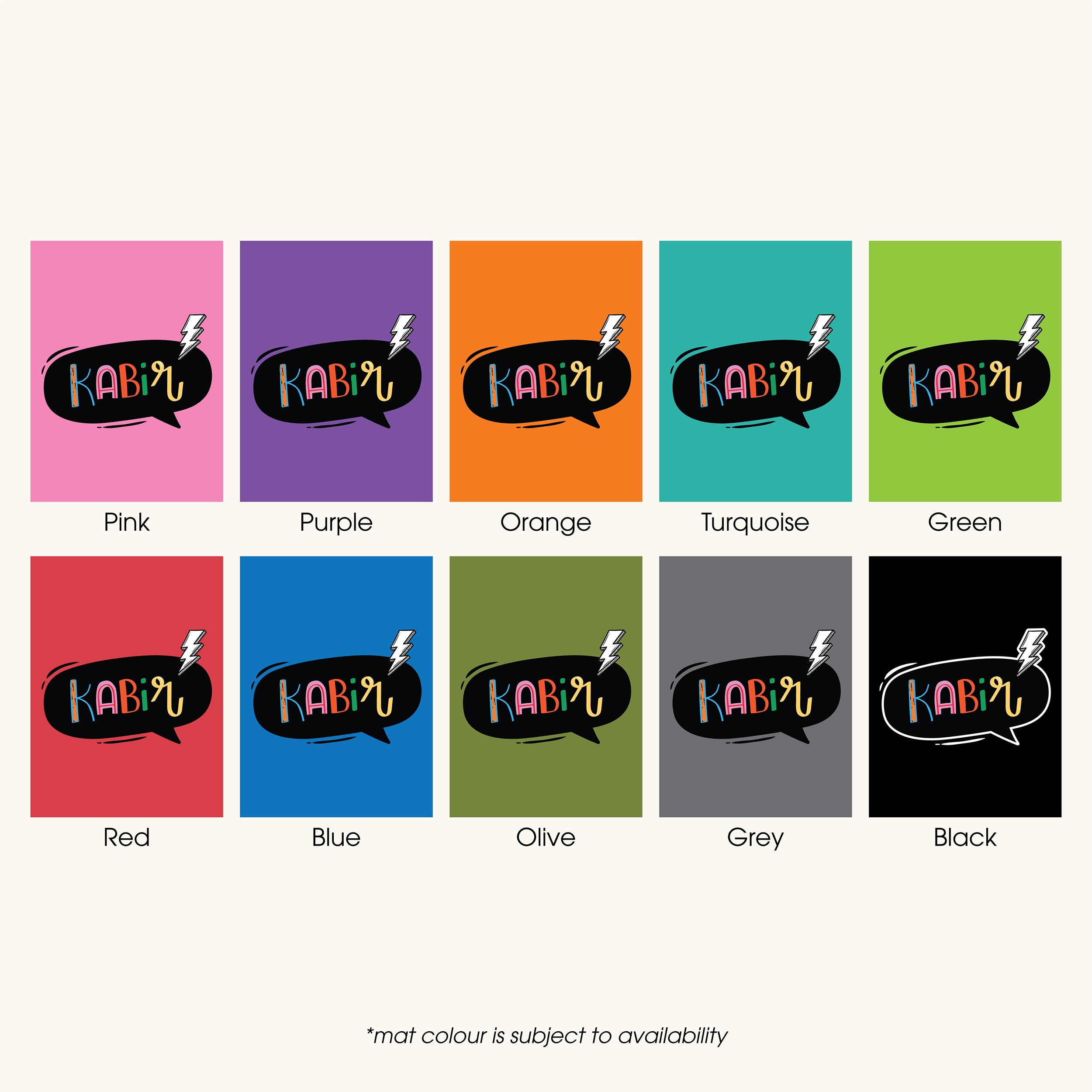 Own It Yoga Mat - Thunder