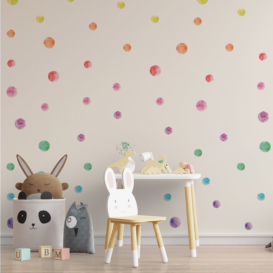 Reusable Wall Decals - All That Polka