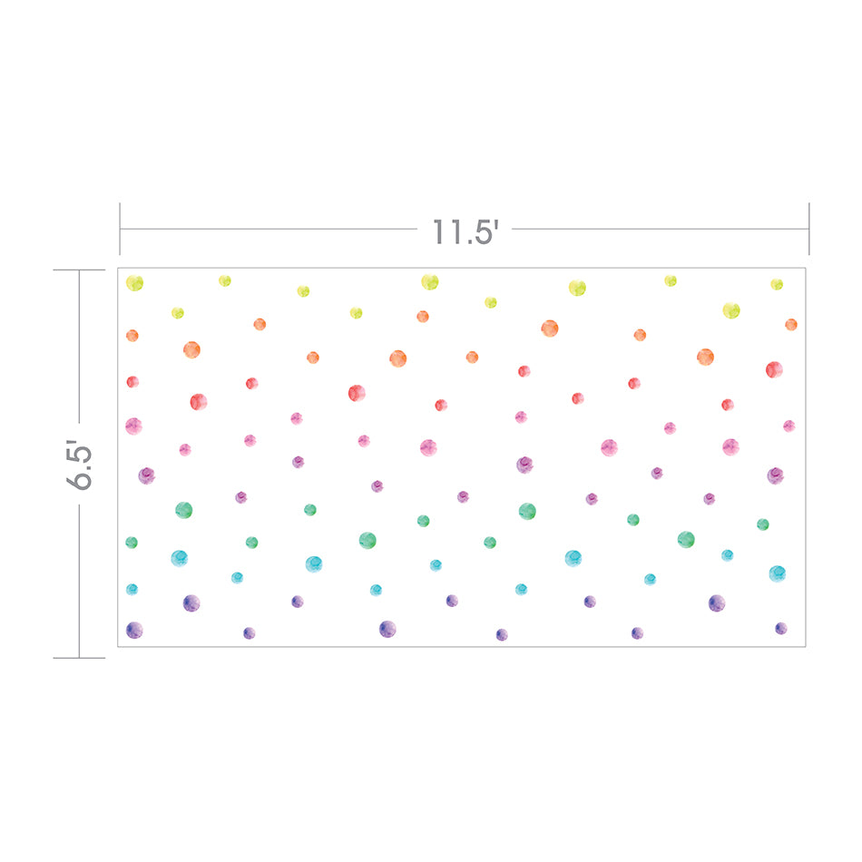 Reusable Wall Decals - All That Polka