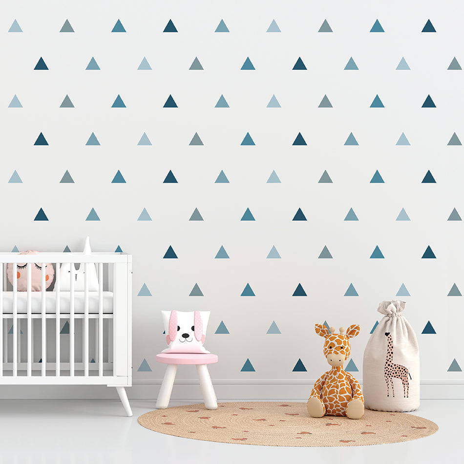Reusable Wall Decals - Trippy Triangles