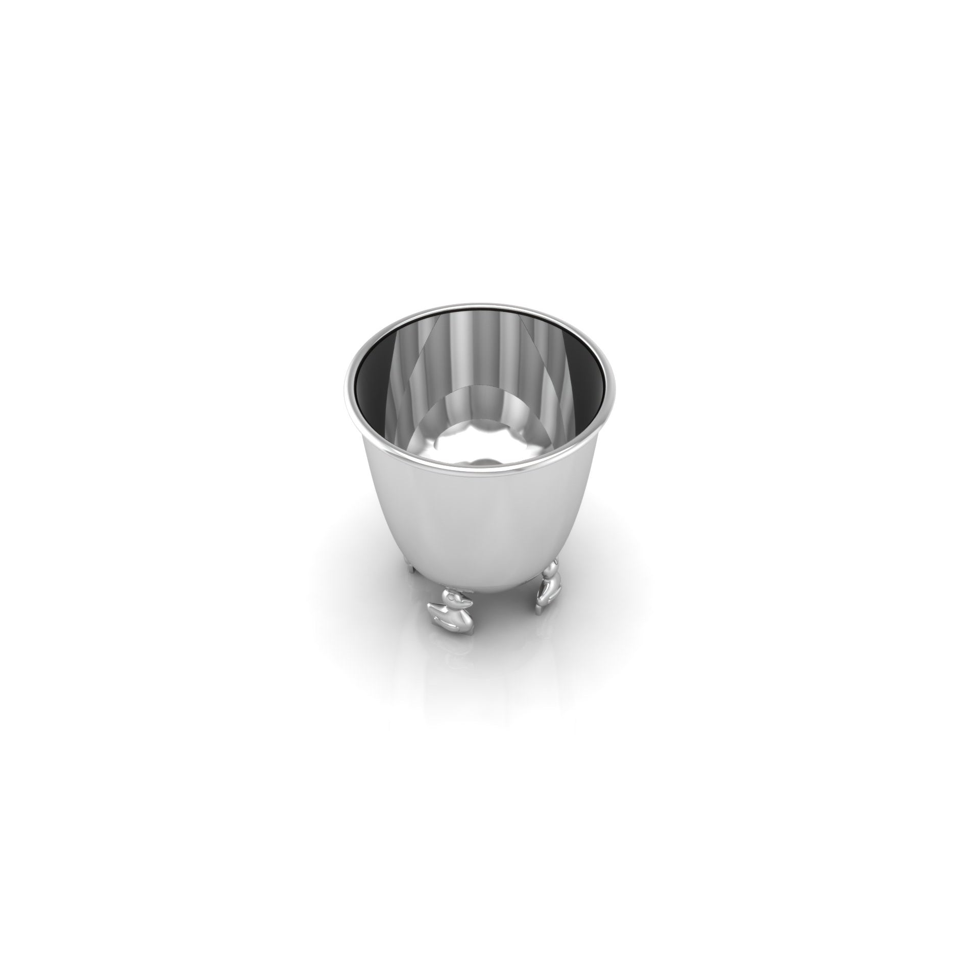 Sterling Silver Cup - Duck