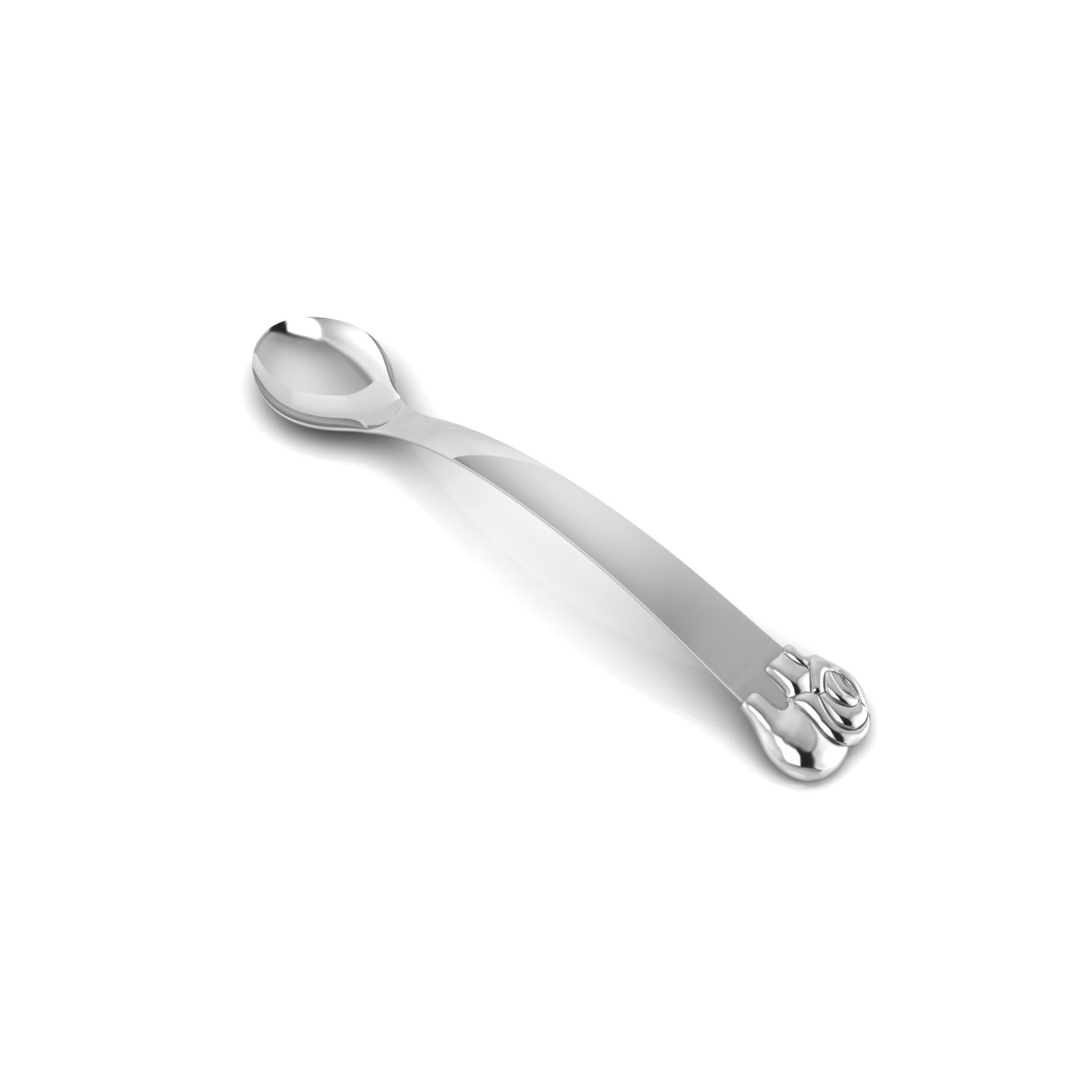 Sterling Silver Feeding Spoon - Elephant