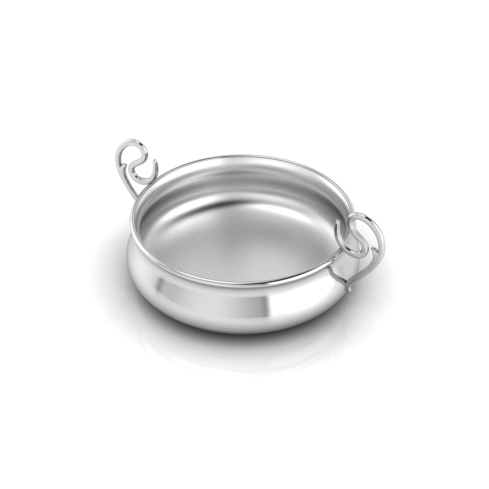 Sterling Silver Porringer - Curve