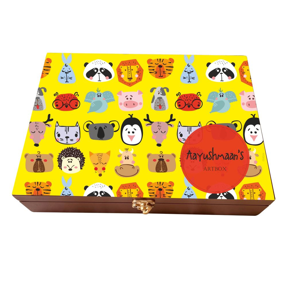 Personalised  Artbox - Animal Faces