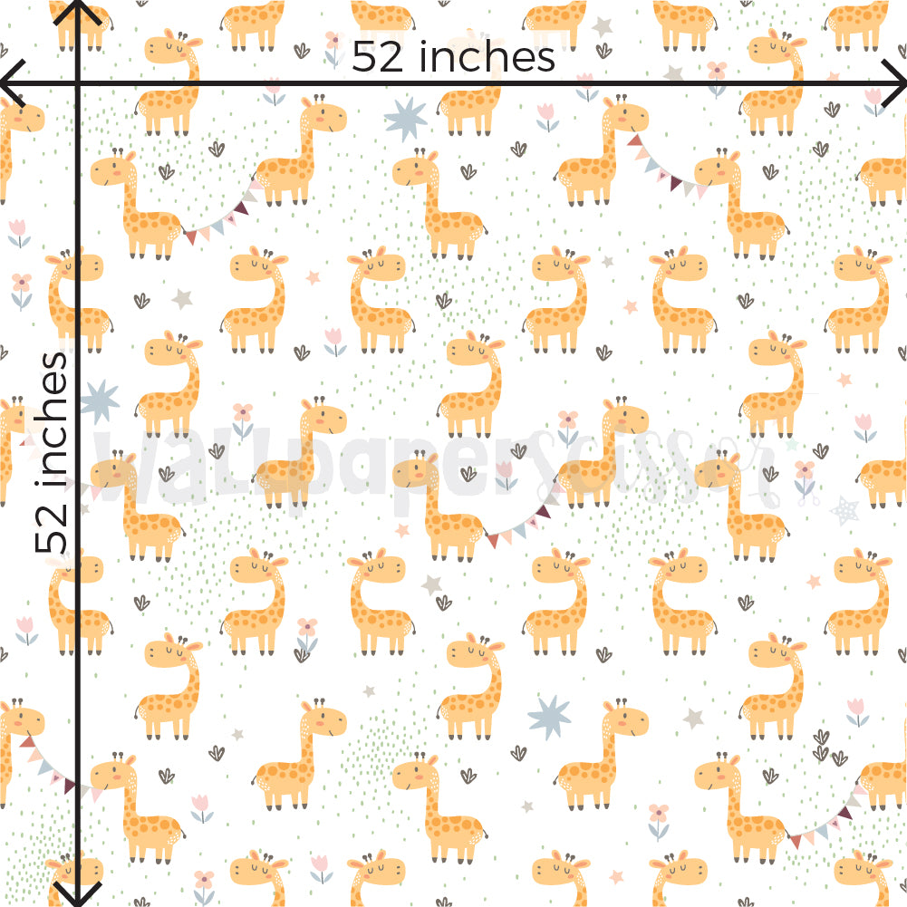 Wallpaper- A Giraffe Party