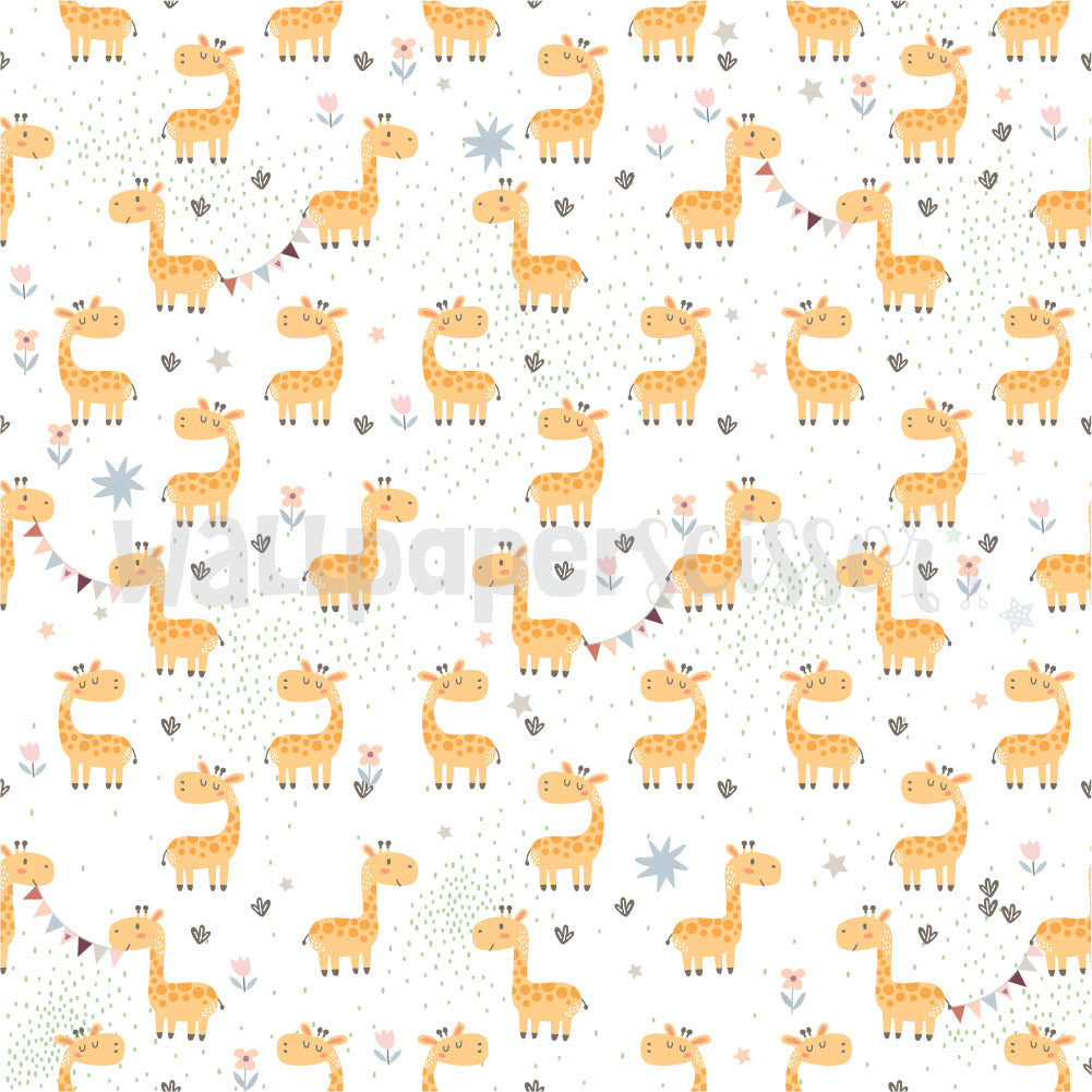 Wallpaper- A Giraffe Party