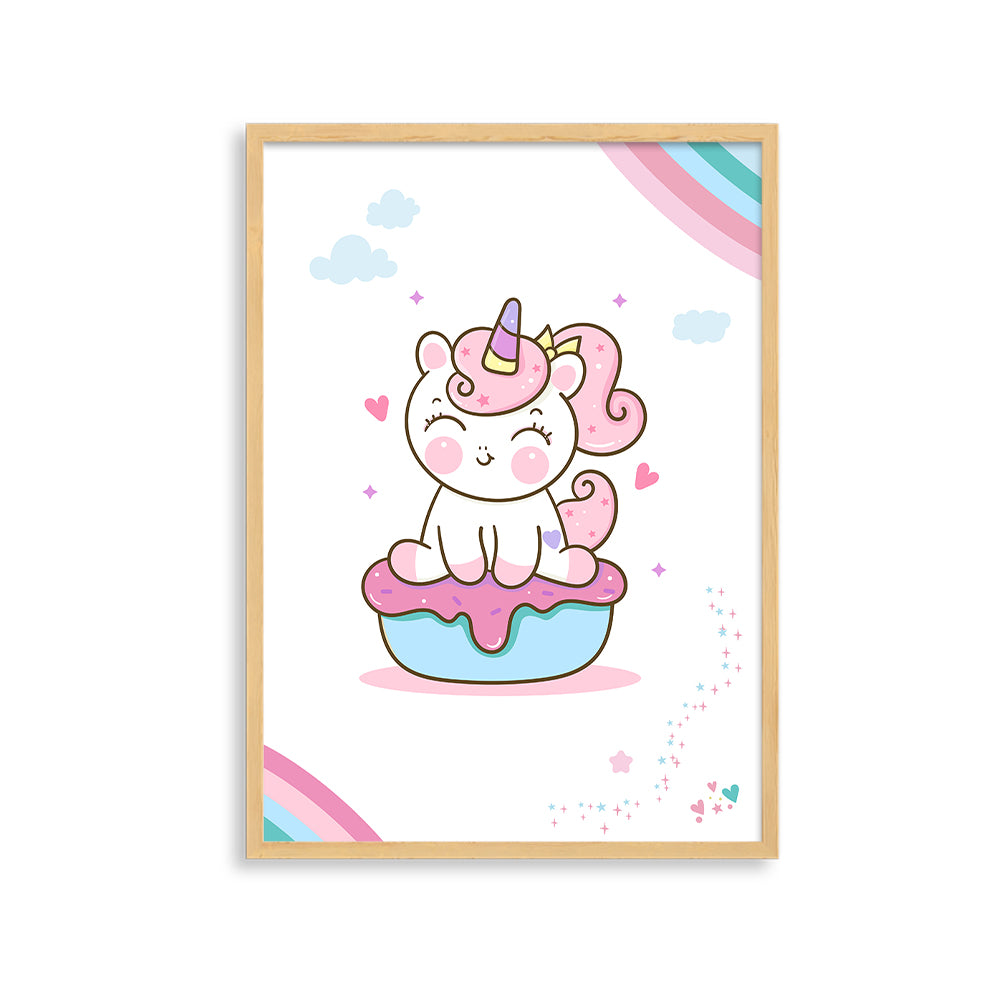 Doodle's Wall Frames - Unicorn Dreams (Set Of 3) Style 2