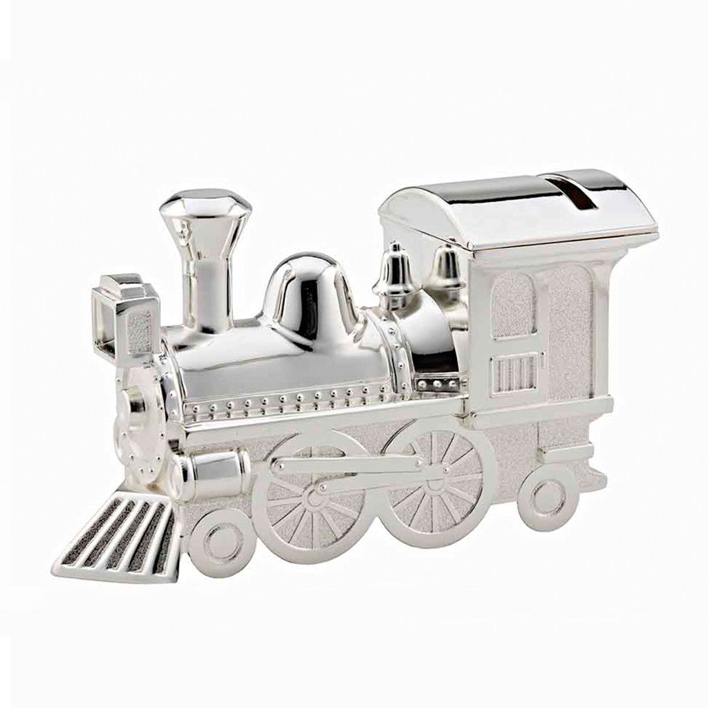 Frazer & Haws 92.5 Silver Plated Train Shape Money Box