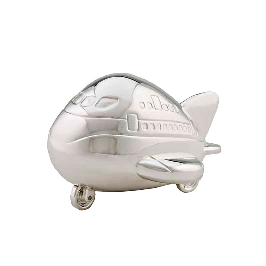 Frazer & Haws 92.5 Silver Plated Money box - Aeroplane