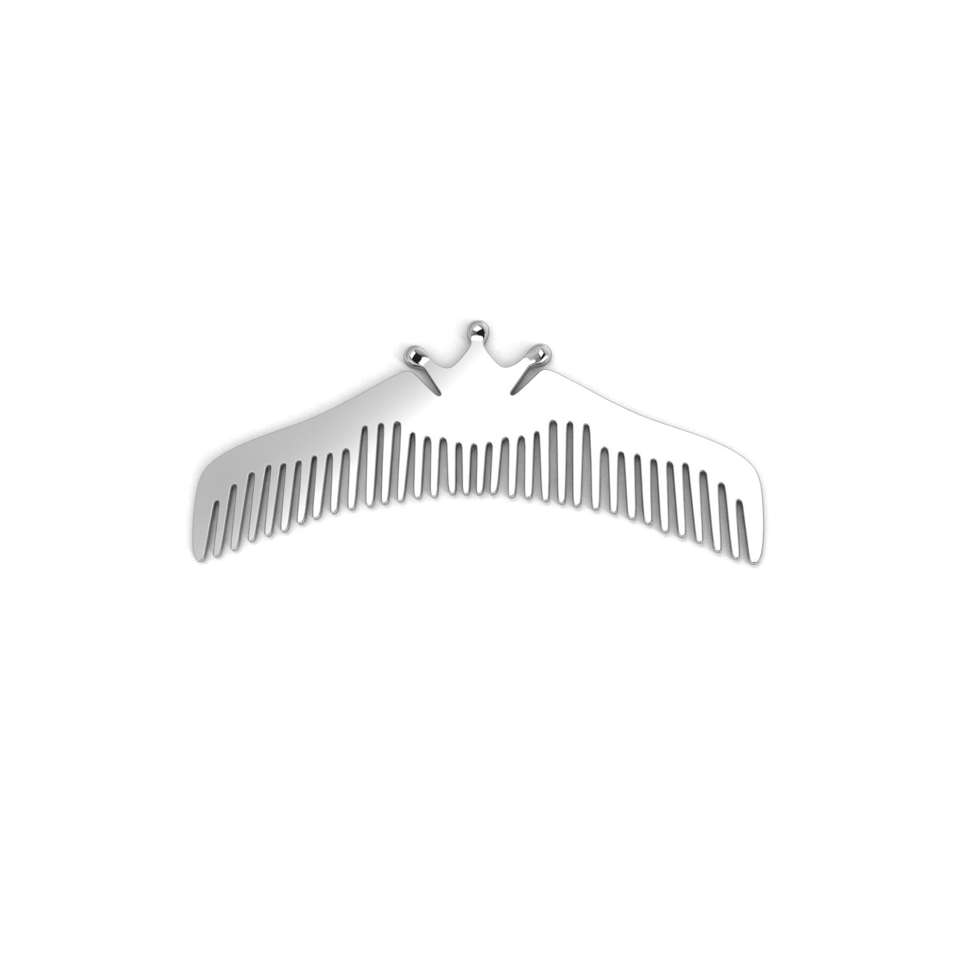 Sterling Silver Comb - Majestic