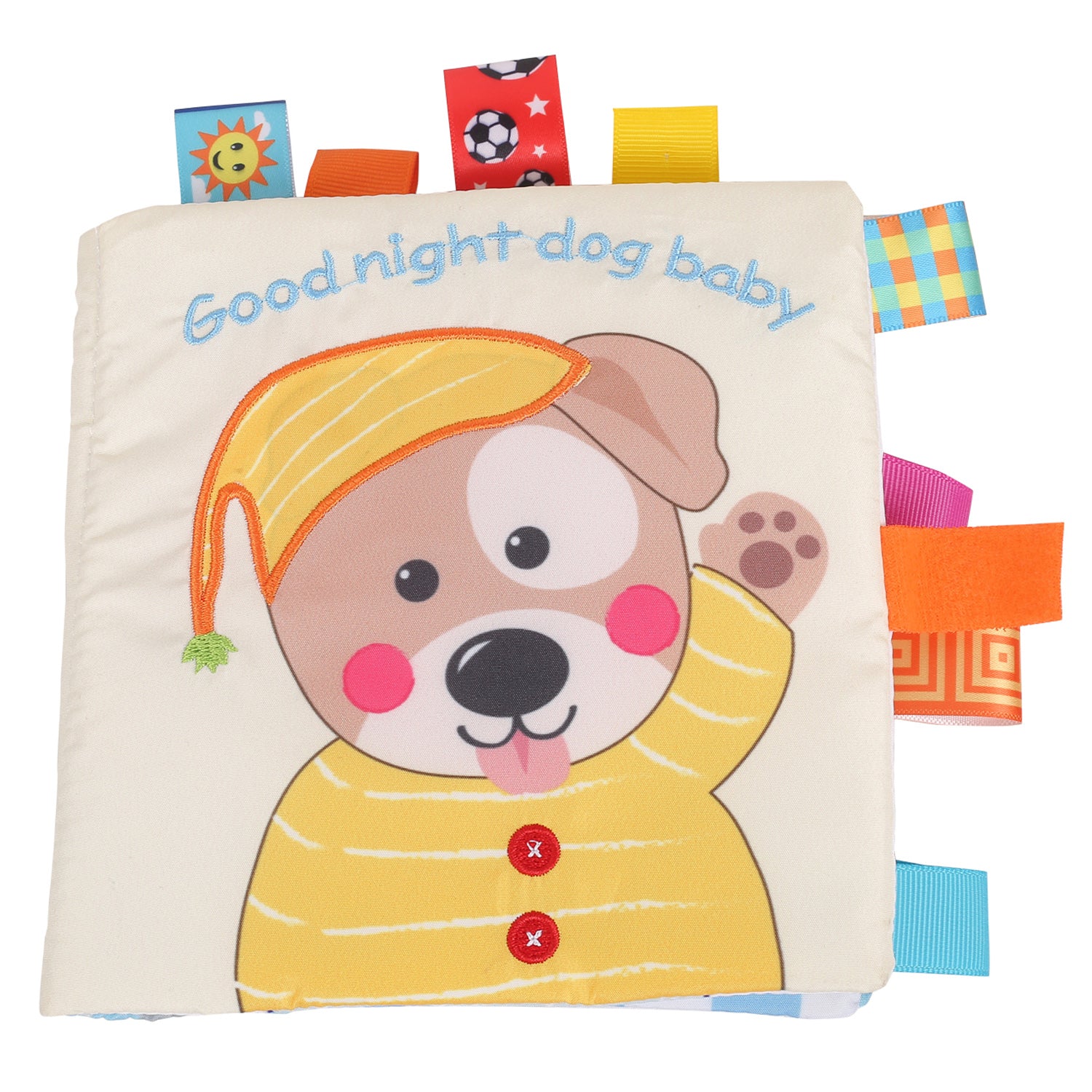 Baby Moo Learning with Puppy Multicolour Activity Cloth Book