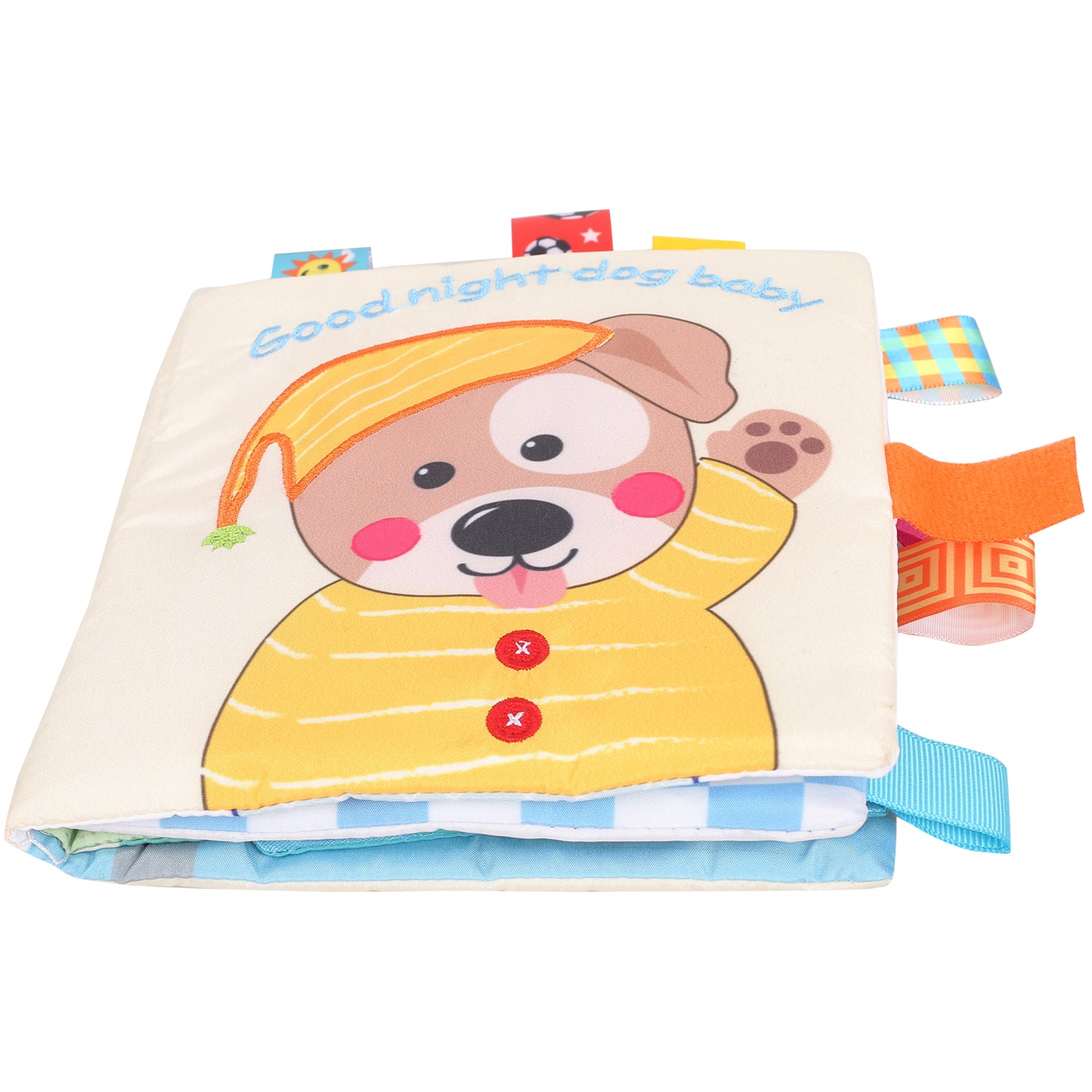 Baby Moo Learning with Puppy Multicolour Activity Cloth Book