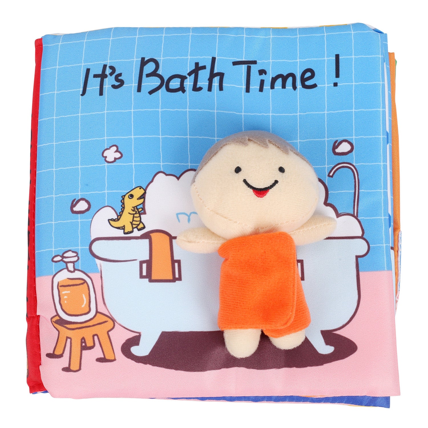 Baby Moo Bath Time Multicolour Activity Cloth Book