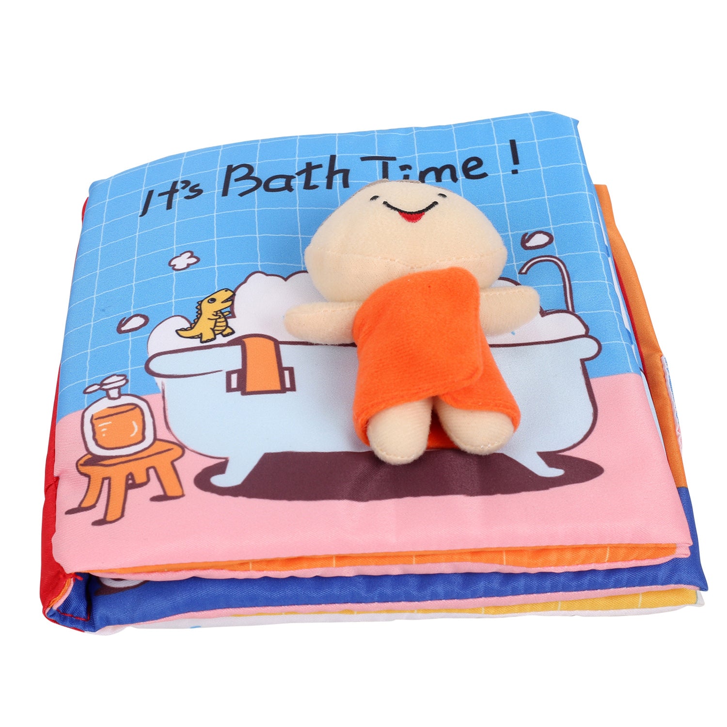 Baby Moo Bath Time Multicolour Activity Cloth Book