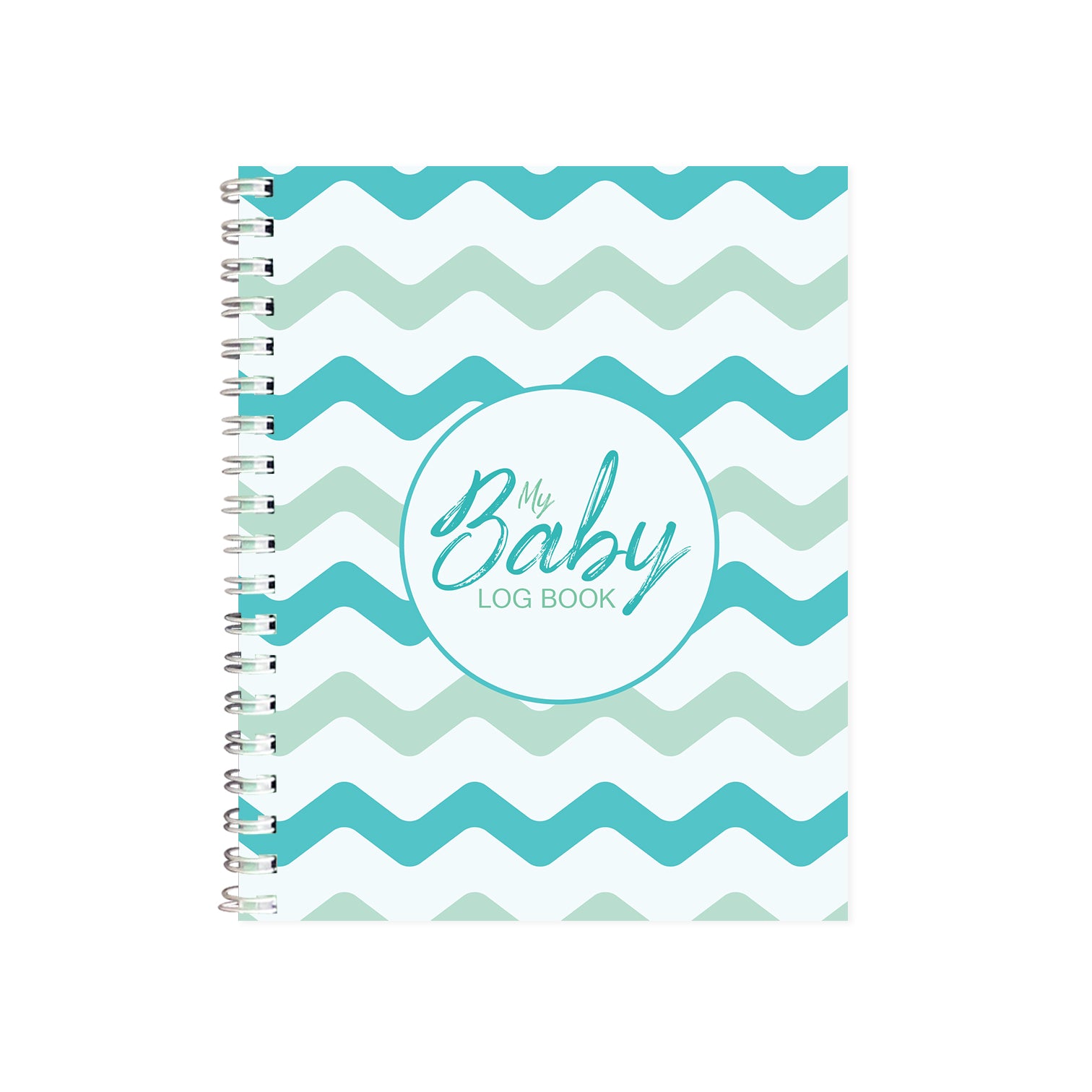 A Baby's Daily Log Book - Chevron